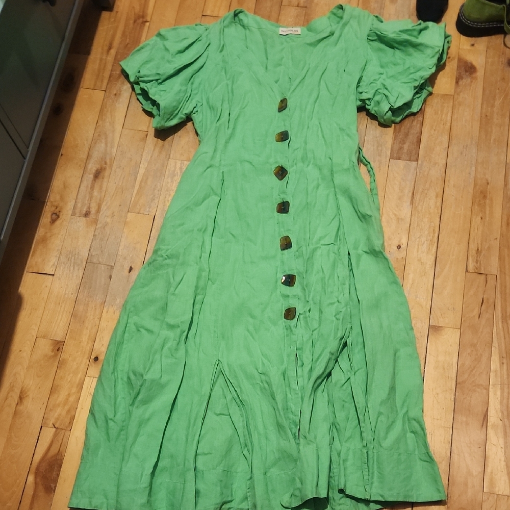 Nicholas Lime Green Dress